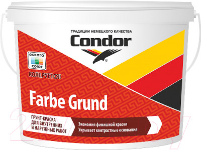Грунтовка CONDOR Farbe Grund (15кг) - фото 1 - id-p225880288