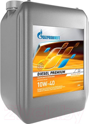 Моторное масло Gazpromneft Diesel Premium 10W40 253141969/253140365 (20л) - фото 1 - id-p225858189