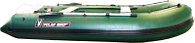 Надувная лодка Polar Bird Merlin PB-385M ПБ61 НДНД (зеленый)