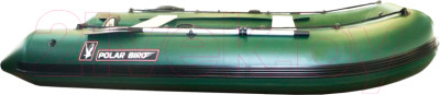 Надувная лодка Polar Bird Merlin PB-385M ПБ61 НДНД (зеленый) - фото 1 - id-p225837050
