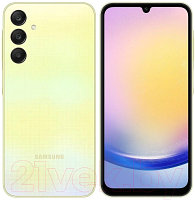 Смартфон Samsung Galaxy A25 6GB/128GB / SM-A256E (желтый)