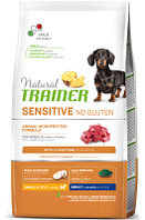 Сухой корм для собак Trainer Для мелких и миниат. пород с чувств-ным пищеварением с ягненком (7кг)