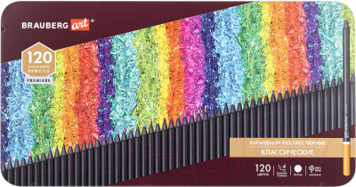 Набор цветных карандашей Brauberg Art Premiere / 181692 (120цв) - фото 1 - id-p225876307