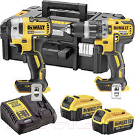 Профессиональный шуруповерт DeWalt DCD796 + Винтоверт DCF887 / DCK266M2T