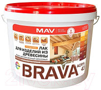Лак MAV Brava ВД-АК-1043 (11л, полуматовый)