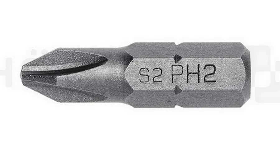 Биты PH3, 25 мм, сталь S2, 5 шт. - HT1S303 - фото 1 - id-p225898882