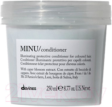 Кондиционер для волос Davines Minu Conditioner Защитный для сохранения косметического цвета (250мл) - фото 1 - id-p225873346