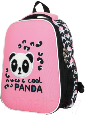 Школьный рюкзак Schoolformat Ergonomic Light Fluffy Panda РЮКЖКМБ-ФПН (розовый) - фото 1 - id-p225866382
