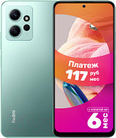 Смартфон Xiaomi Redmi Note 12 6GB/128GB с NFC (Mint Green)