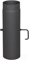 Шибер для дымохода КПД 500мм 2мм 150 (черный)