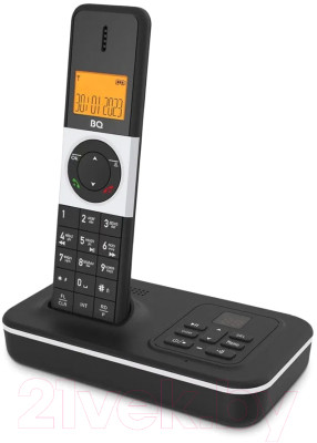 Беспроводной телефон BQ Dect BQ-1865 (черный/белый) - фото 1 - id-p225870388