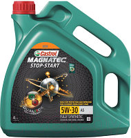 Моторное масло Castrol Magnatec 5W30 Stop-Start A5 (4л)