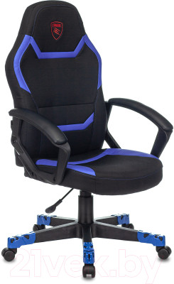 Кресло геймерское Бюрократ Zombie 10 (черный/синий) - фото 1 - id-p225856205