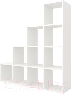 Стеллаж Мебель-Класс Куб-5 (белый) - фото 1 - id-p225897139