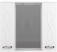 Шкаф с зеркалом для ванной Style Line Венеция 90см (с подсветкой)