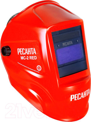 Сварочная маска Ресанта МС-2 Red (65/117) - фото 1 - id-p225877385