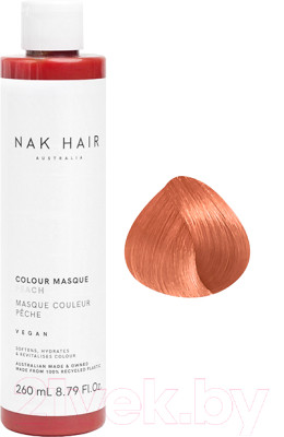 Оттеночный бальзам для волос Nak Colour Masque Peach (260мл) - фото 1 - id-p225875377