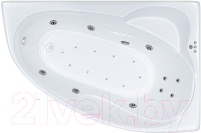 Ванна акриловая Triton Кайли 150x100 L Люкс Flat (с гидромассажем) - фото 1 - id-p225837106