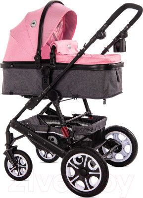 Детская универсальная коляска Lorelli Lora 3 в 1 Candy Pink / 10021282189 - фото 1 - id-p225841148