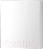Шкаф с зеркалом для ванной Акваль Карина / ЕК.04.06.12.N