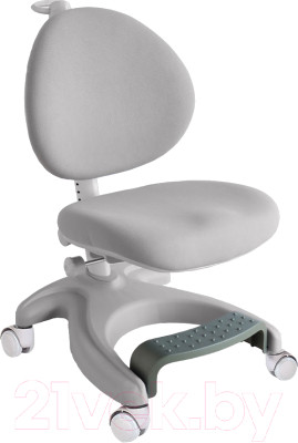 Кресло растущее FunDesk Cielo с подставкой для ног (серый) - фото 1 - id-p225843203