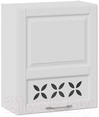 Шкаф навесной для кухни ТриЯ Скай В_72-60_1ДРД(R) (белоснежный софт) - фото 1 - id-p225857296