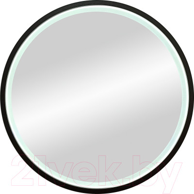 Зеркало Континент Style Black Led D 60 (без выключателя с теплой подсветкой) - фото 1 - id-p225852286