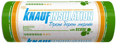 Минеральная вата Knauf Insulation ТеплоКНАУФ для перекрытий TR040 50x1220x7380 (2шт в упаковке) - фото 1 - id-p225893824