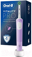 Электрическая зубная щетка Oral-B Vitality PRO D103.413.3 (сиреневый)