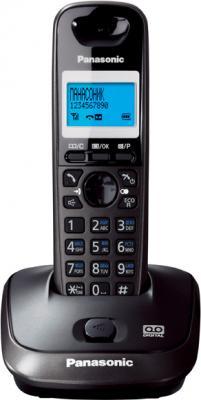 Беспроводной телефон Panasonic KX-TG2521 (темно-серый металлик) - фото 1 - id-p225858355