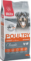 Сухой корм для собак Blitz Pets Classic Adult Dog Poultry / 4159 (15кг)