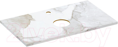 Столешница для ванной Cersanit Stone Life 63858 (белый сатиновый) - фото 1 - id-p225850324