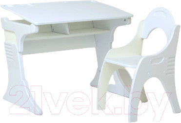 Комплект мебели с детским столом Tech Kids Марк мини / Bel-800 (белый) - фото 1 - id-p225844304