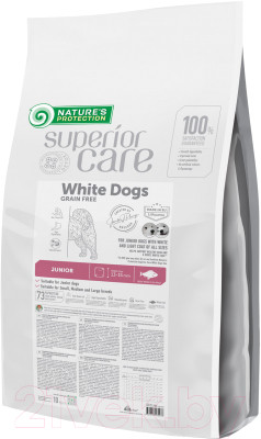 Сухой корм для собак Nature's Protection SC White Dogs White Fish / NPSC47597 (10кг) - фото 1 - id-p225855359