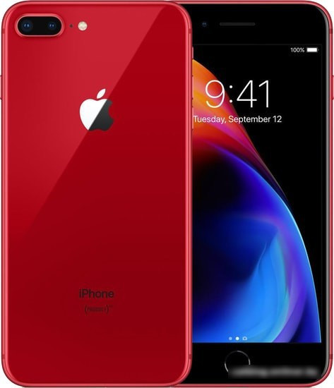 Смартфон Apple iPhone 8 Plus 64GB Воcстановленный by Breezy, грейд B (PRODUCT)RED - фото 1 - id-p225884140