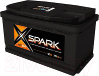 Автомобильный аккумулятор SPARK 620A (EN) R+ / SPA75-3-R (75 А/ч)