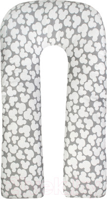 Подушка для беременных Amarobaby U-образная Мышонок / AMARO-40U-MS (серый) - фото 1 - id-p225876498