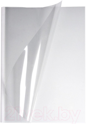 Обложки для переплета OPUS EasyCover A4 10мм / EASYCOVERA4DC10BIA30 (30шт, прозрачный белый) - фото 1 - id-p225875504