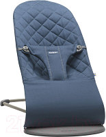 Детский шезлонг BabyBjorn Bliss Cotton Midnight Blue / 0060.15