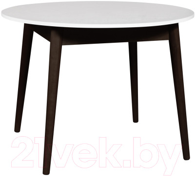 Обеденный стол Мебель-Класс Зефир (белый/темный дуб) - фото 1 - id-p225887845