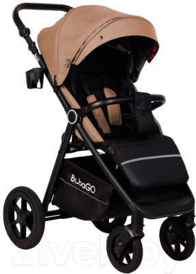 Детская прогулочная коляска Bubago Model Bass / BG 119-3 (бежевый) - фото 1 - id-p225845400