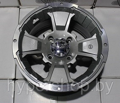 Комплект дисков для квадроцикла Carlisle Black-Rock Intruder (4/115 14x7) Machined - фото 2 - id-p49223651