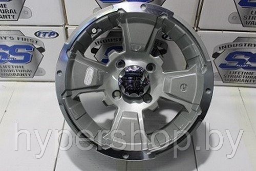 Комплект дисков для квадроцикла Carlisle Black-Rock Intruder (4/115 14x7) Machined - фото 1 - id-p49223651