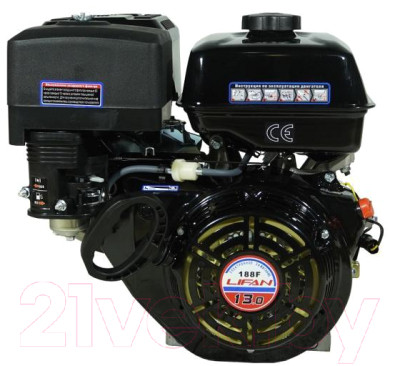 Двигатель бензиновый Lifan 188F / A1110-0714 (13лс, шпонка 25мм) - фото 1 - id-p225886890