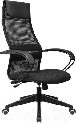 Кресло офисное Бюрократ CH-607 (черный TW-01/сетка) - фото 1 - id-p225849425