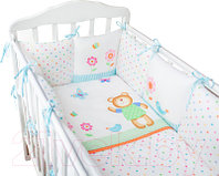 Комплект постельный для малышей Perina ГЛОРИЯ / Г6-02.0 (6 предметов, Hello)