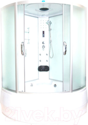 Душевая кабина Водный мир ВМ-8851 150x150 (белый/матовое стекло) - фото 1 - id-p225837268