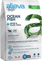 Сухой корм для кошек Alleva Holistic с океанической рыбой для взрослых кошек / P00274H (1.5кг)