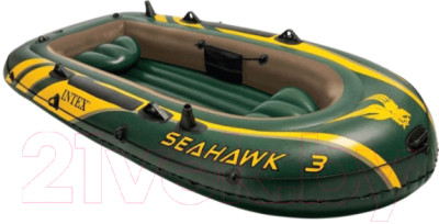 Надувная лодка Intex Seahawk-3 Set / 68380NP - фото 1 - id-p225853445