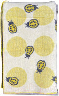 Одеяло для малышей Klippan Божья коровка 100x140 (желтый)